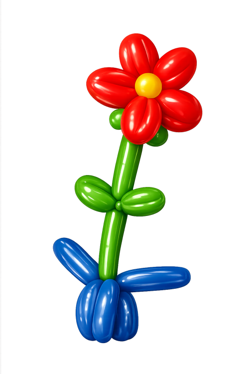Bunte Ballonblume